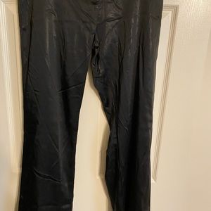 Cache satin dress pants